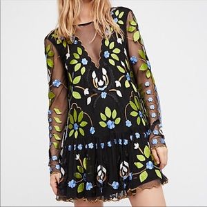 Free People Embroidered Dress